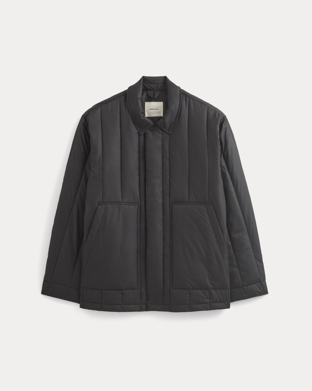 ReNew Vertical-Quilted Jacket |  Black