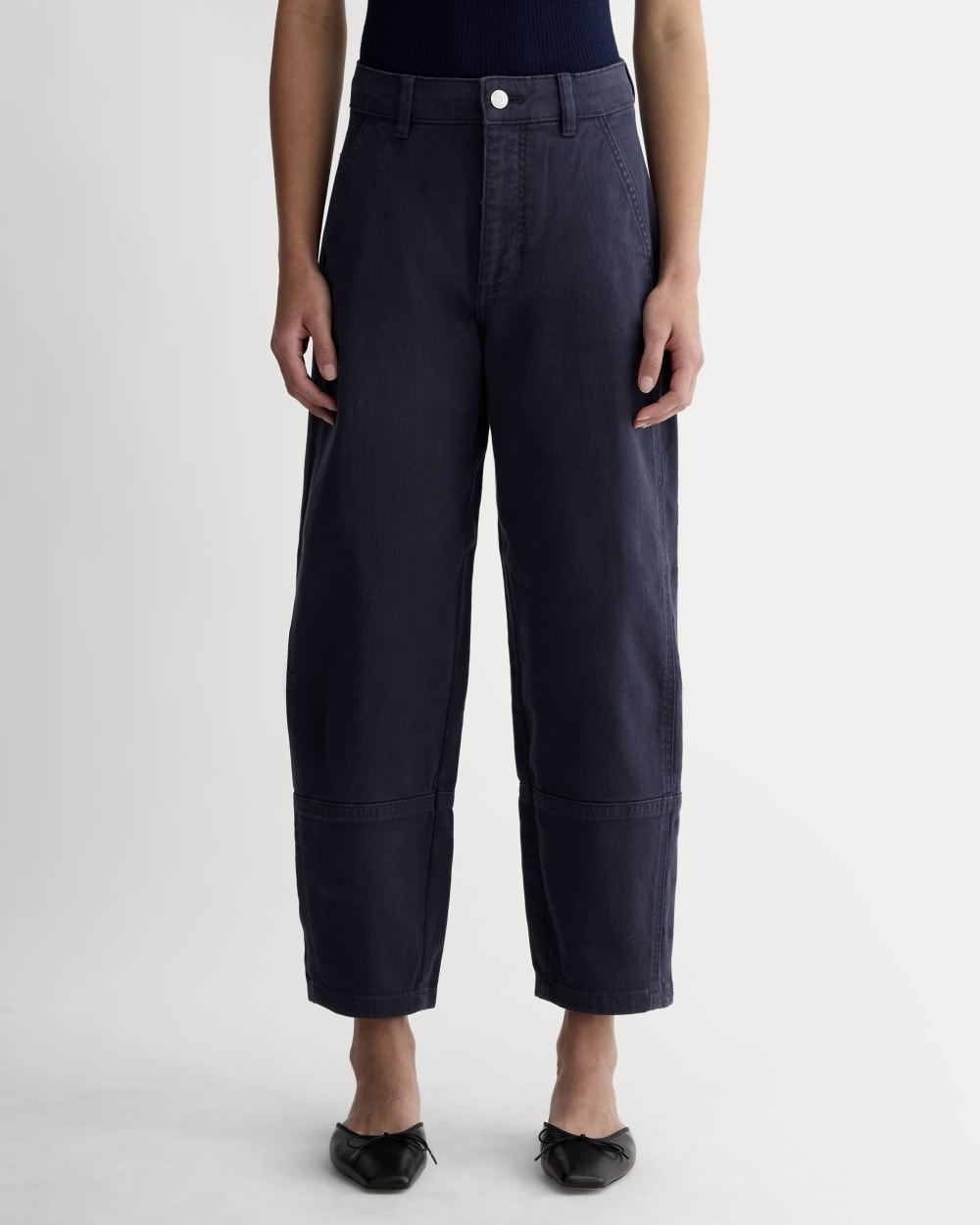 The Utility Barrel Pant | Navy | Regular