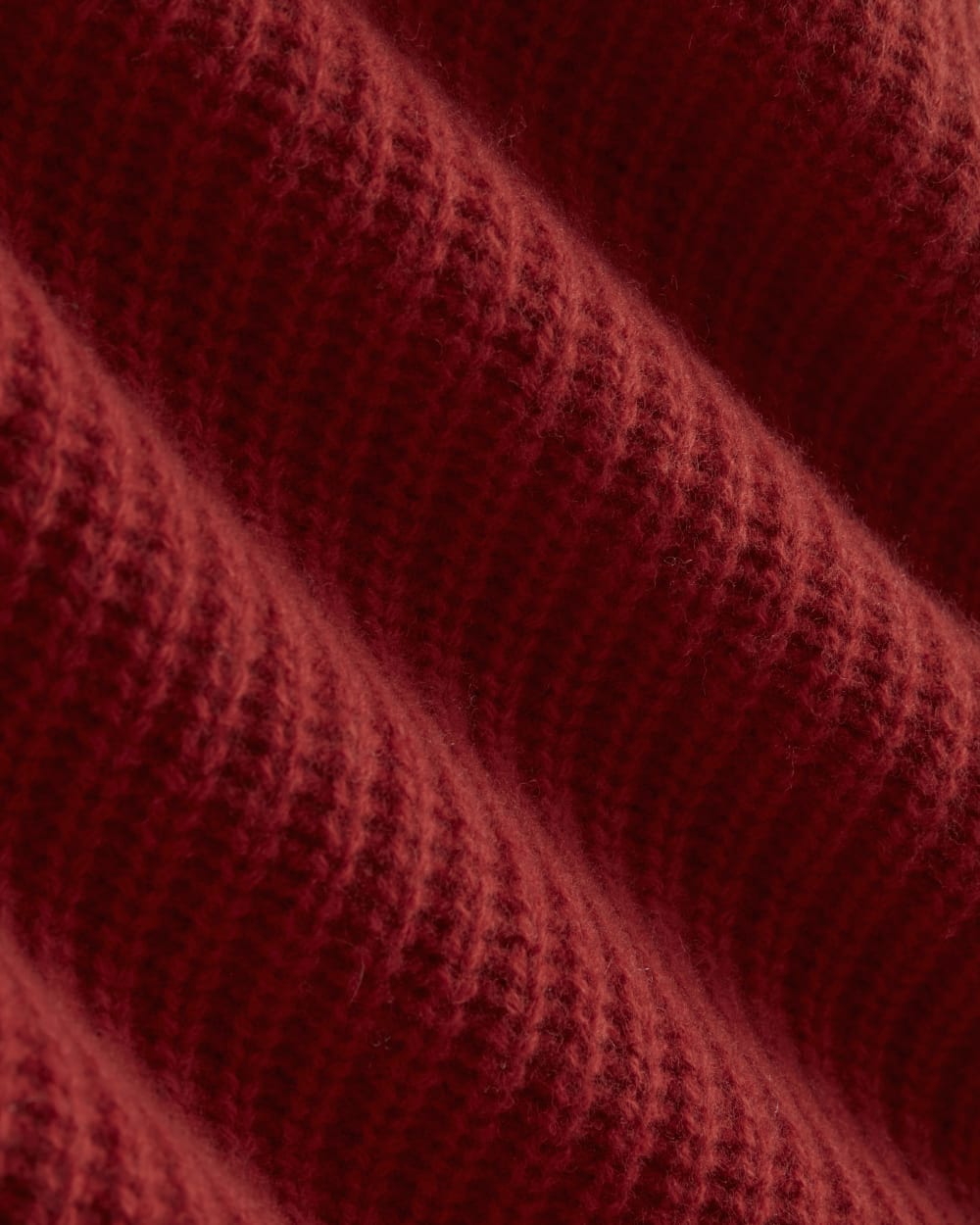 Half-Zip Sweater in Luxe Merino | Berry Red