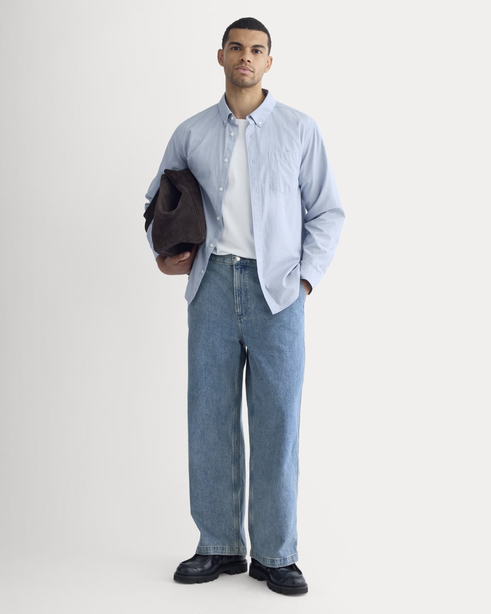 Baggy Rigid Jean | Mid Indigo | 29"