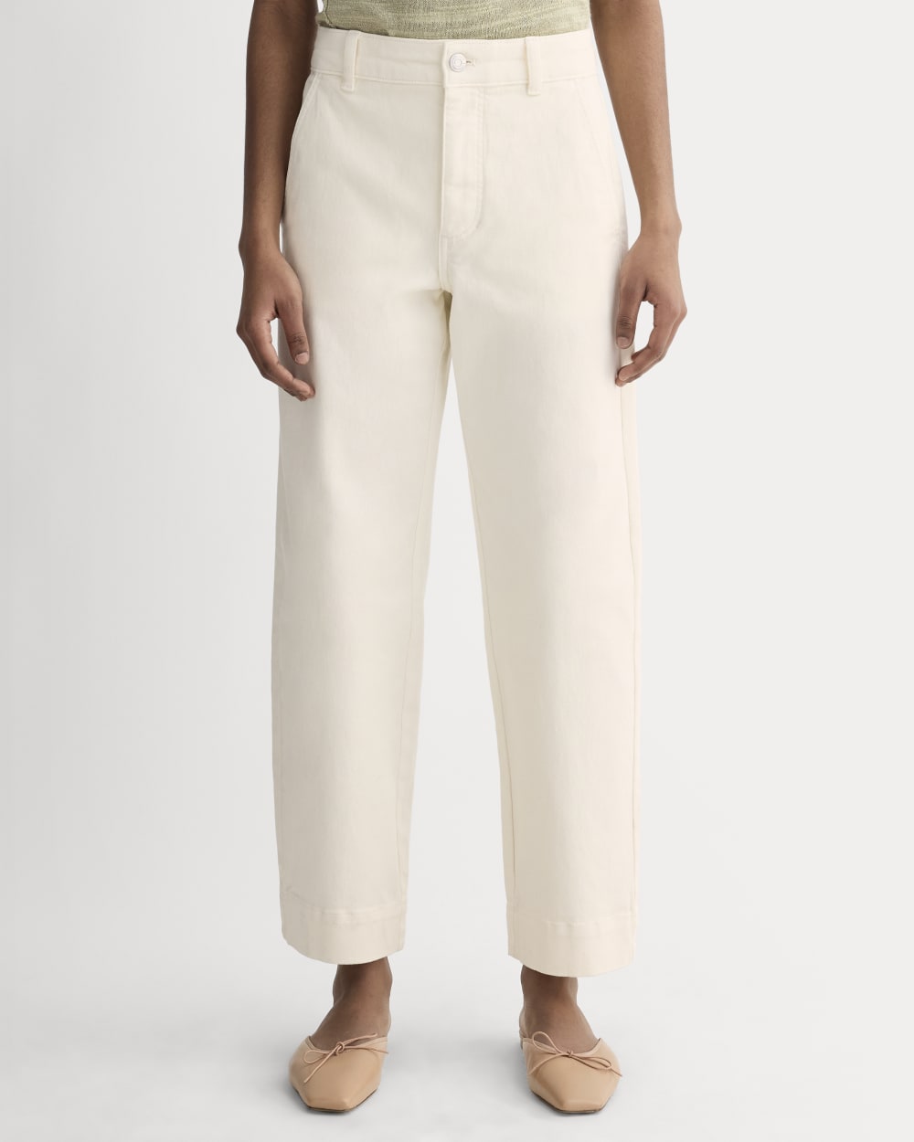 The Utility Straight-Leg Pant | Bone | 26.5" Inseam