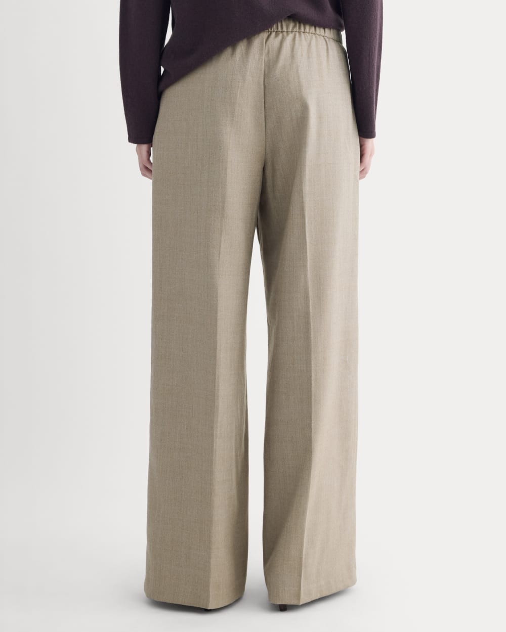 Pull-On Trouser in Tailor Twill | Light Taupe