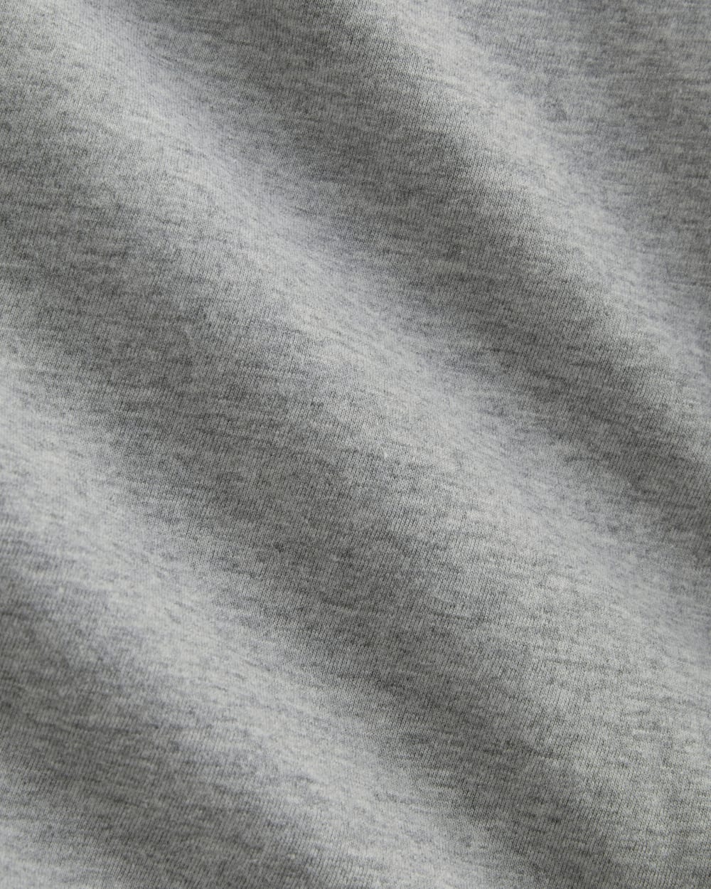 The Box-Cut Tee in Essential Cotton |  Heathered Grey | No Pocket