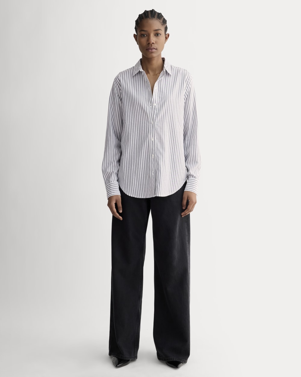 The Must-Have Shirt in Silky Cotton | Periscope / Bone