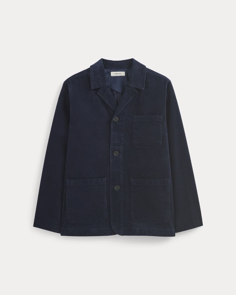 Fine Wale Corduroy Chore Blazer |  Navy