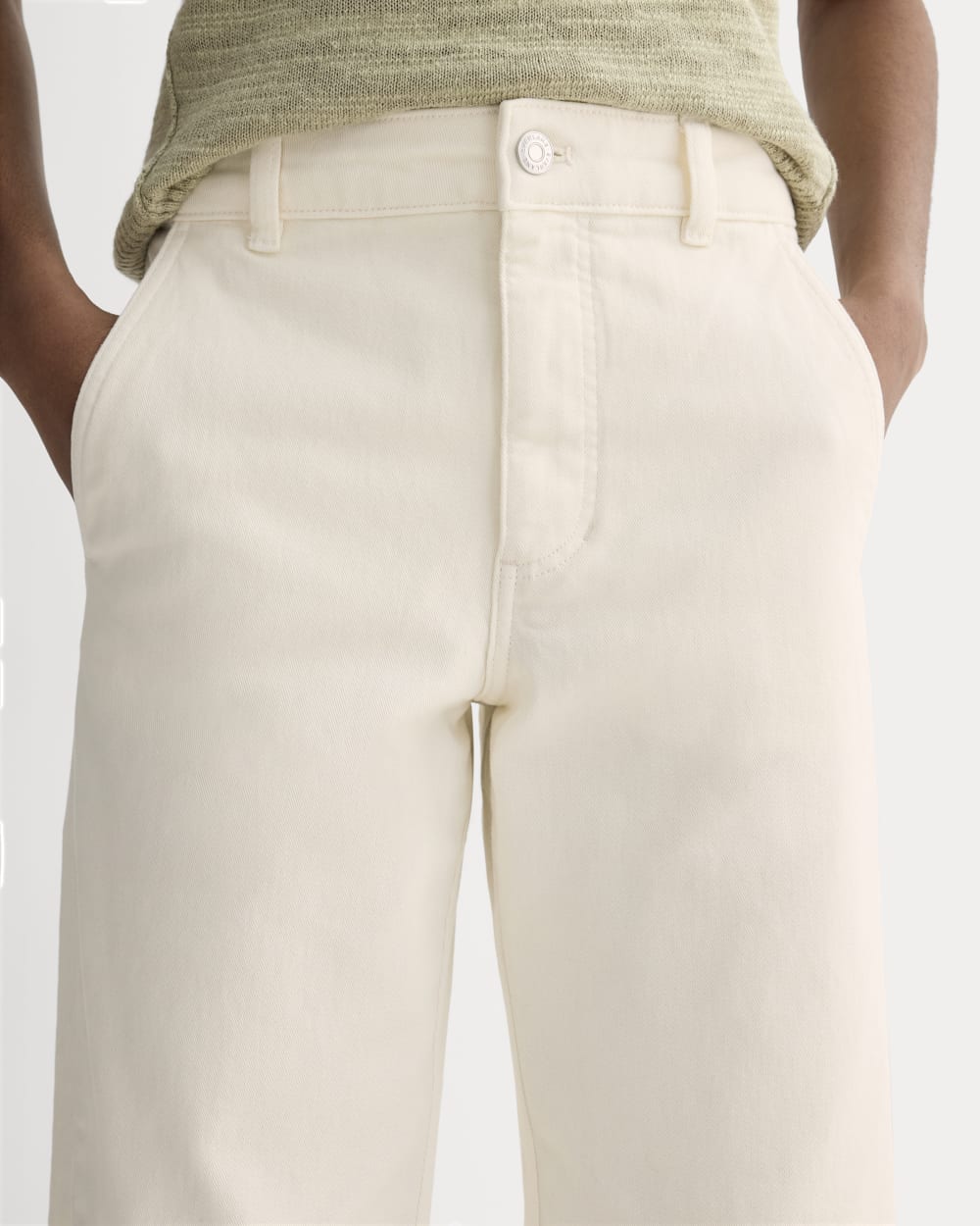 The Utility Straight-Leg Pant | Bone | 26.5" Inseam