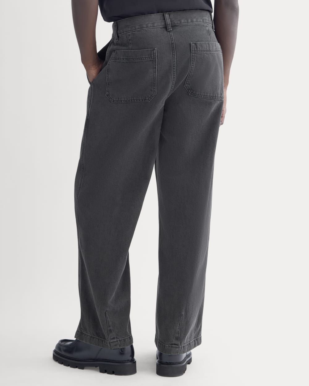 Baggy Rigid Jean | Washed Black | 29"