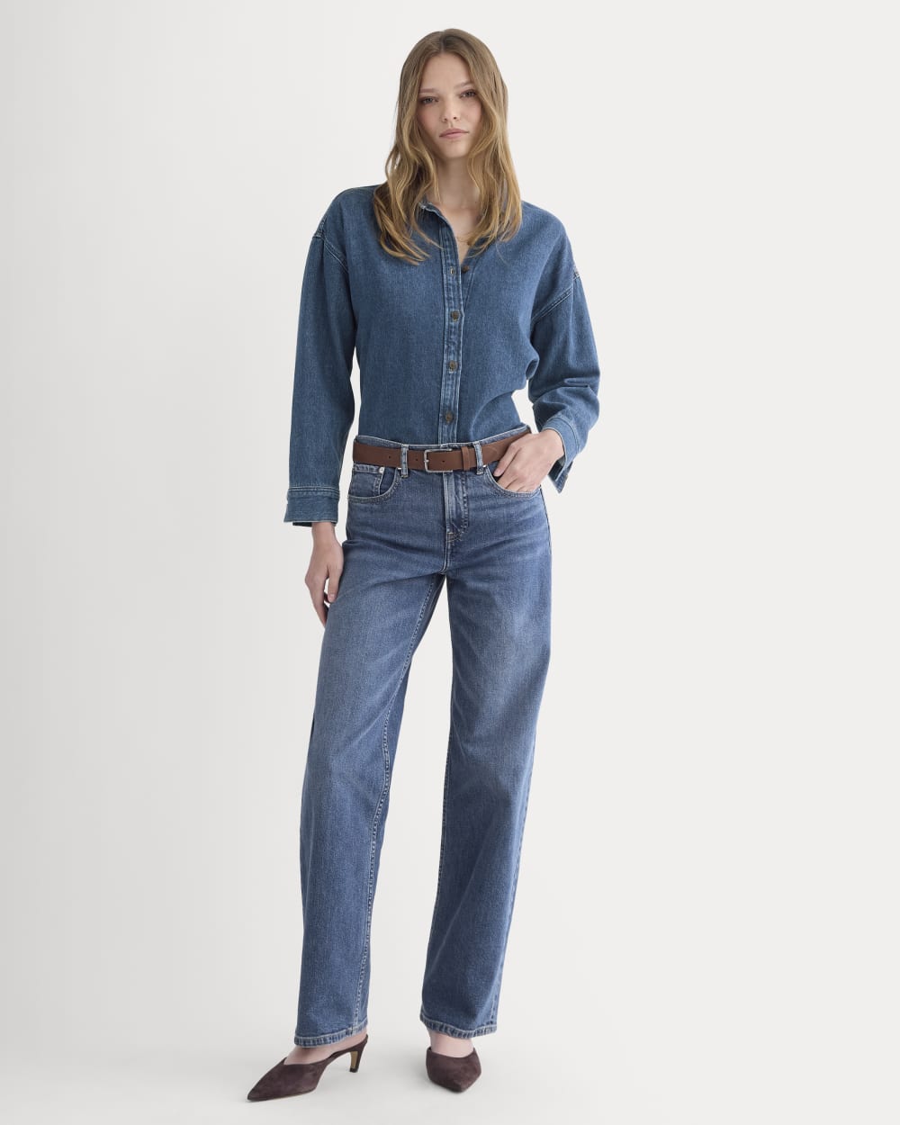 The Column Jean | Ocean | 29.5" Inseam