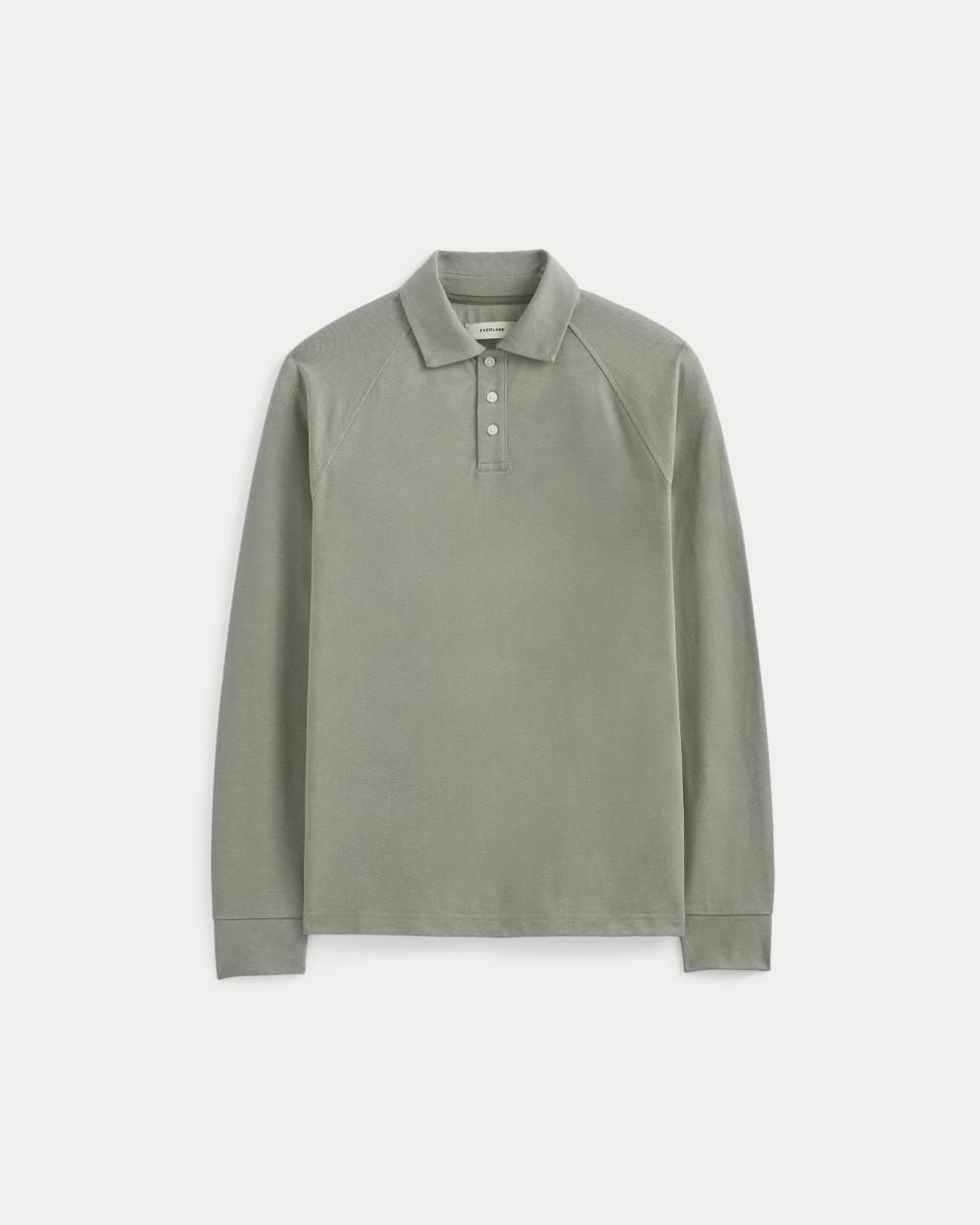 Startup Raglan Polo | Chambray Deep Lichen Green