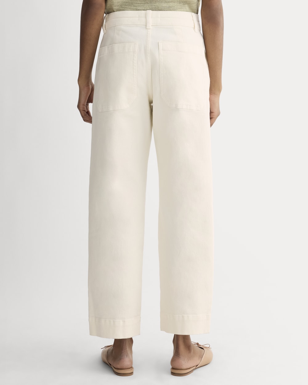 The Utility Straight-Leg Pant | Bone | 26.5" Inseam