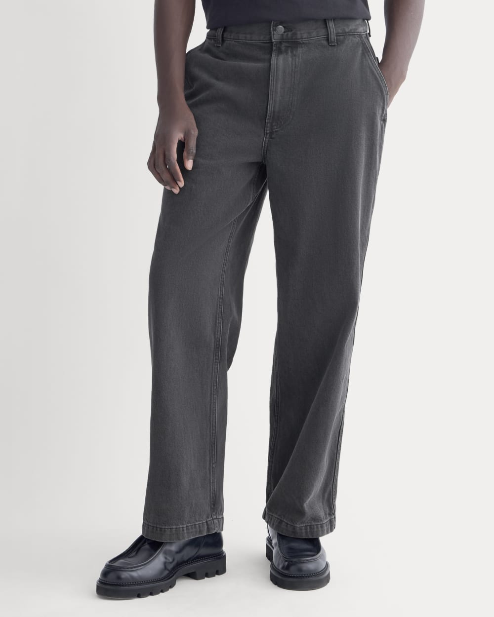 Baggy Rigid Jean | Washed Black | 29"