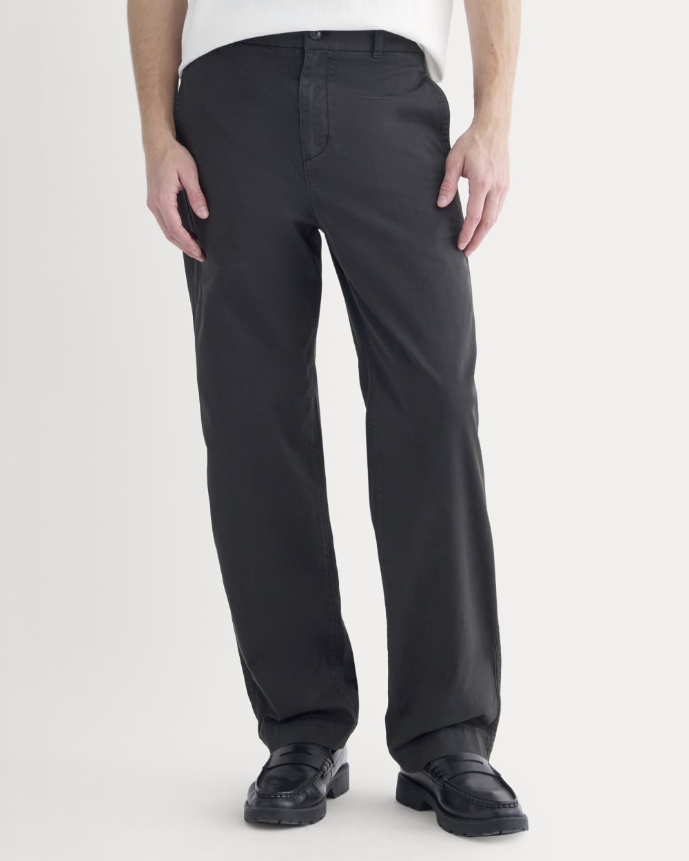 Relaxed Fit Chino |  Black