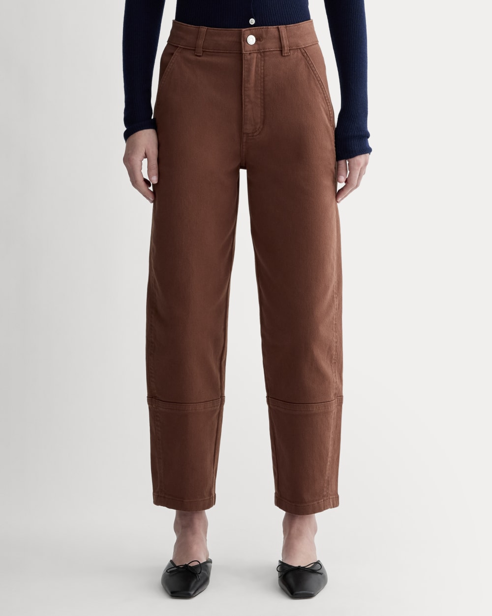 The Utility Barrel Pant | Rosewood | Regular