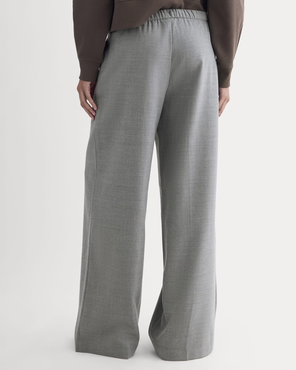 Pull-On Trouser in Tailor Twill | Heather Graphite