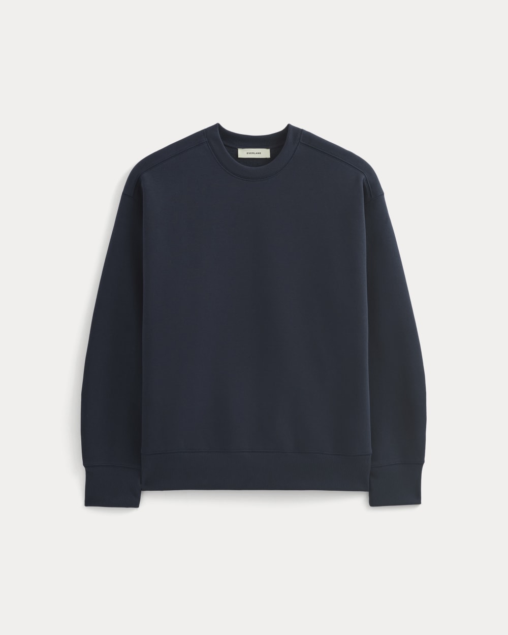 Luxe Fleece Crew Pullover |  Navy
