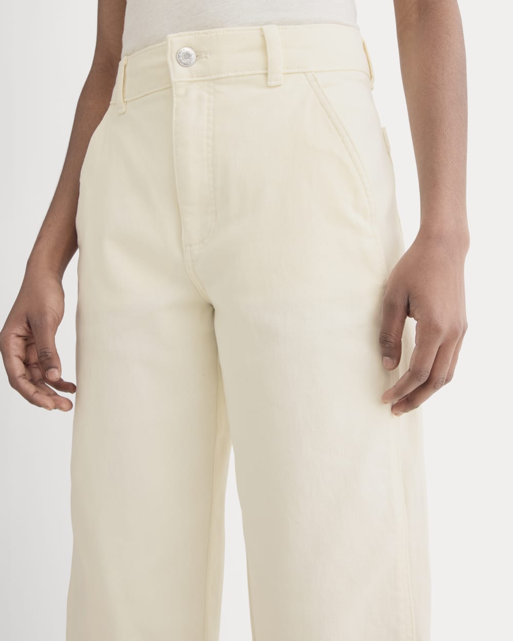 The Utility Barrel Pant | Bone | Regular