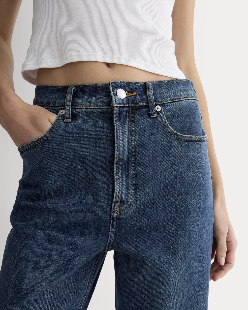 The Way-High® Sailor Jean |  Deep Blue | 27.5" Inseam