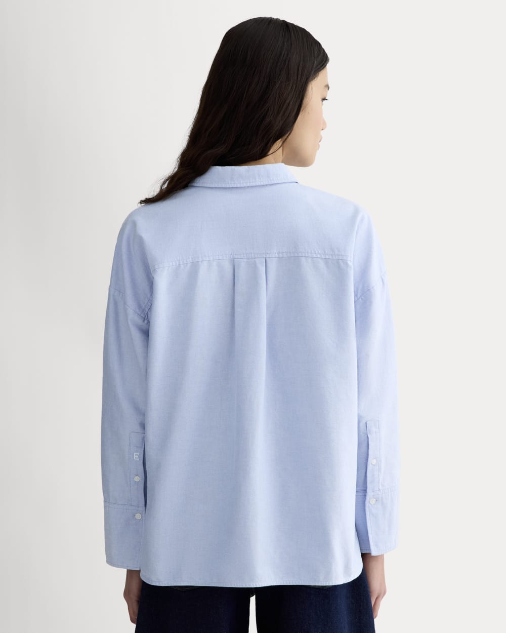 The Boxy Oxford | Light Blue