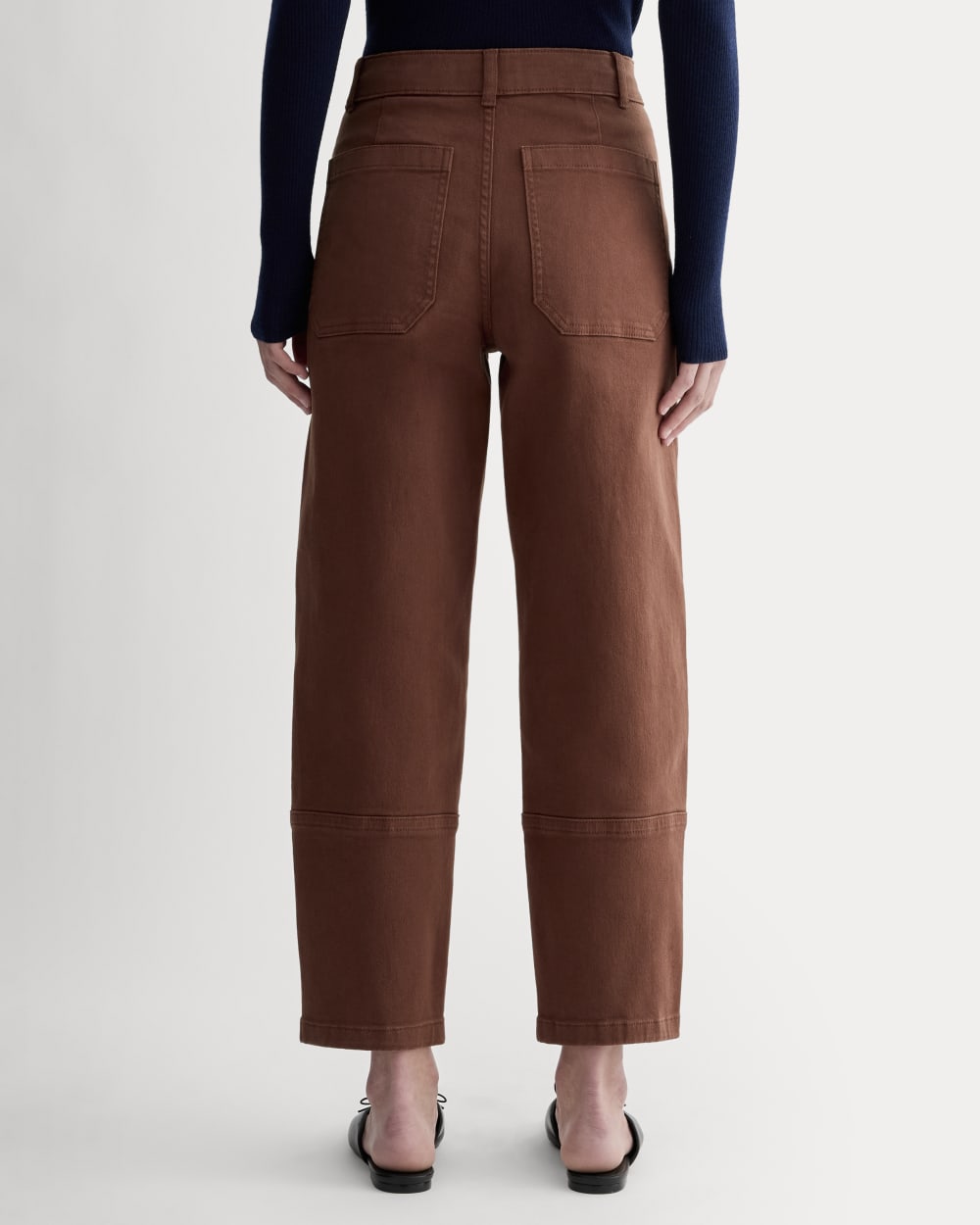 The Utility Barrel Pant | Rosewood | Regular